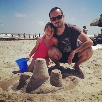 Fun in the sand in Galveston
