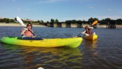 Kayaking at the Boathouse District in OKC