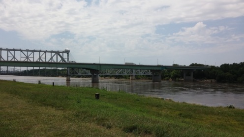 Missouri River in Kansas City, MO