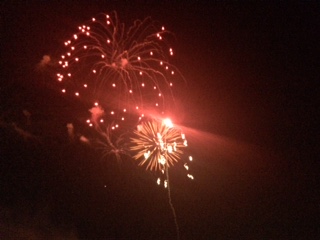 Fireworks in Midwest City on 4th of July